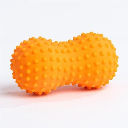 AGM GROUP Peanut Spiky Massage Ball, Orange 35283